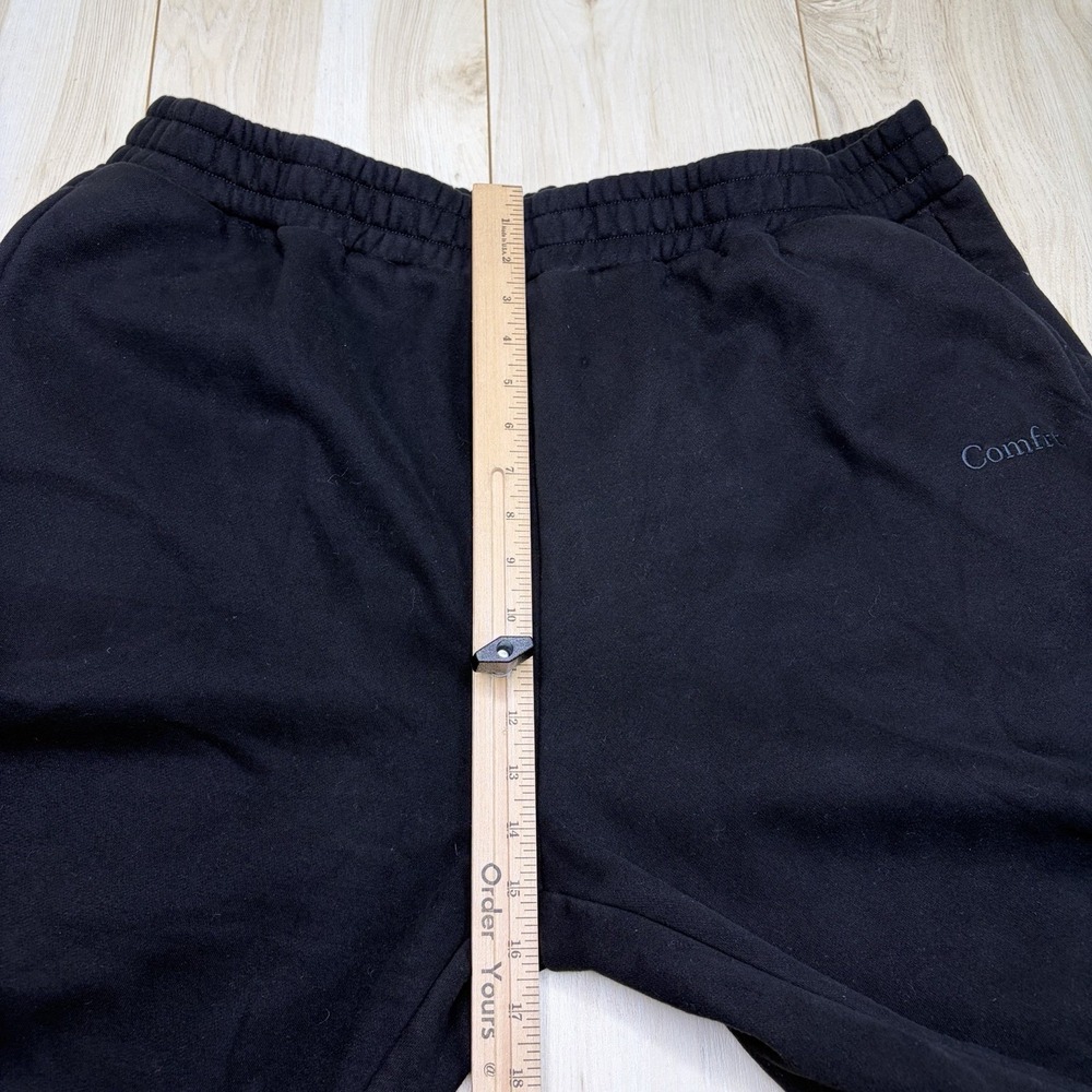 Comfrt Adult Oversized Jogger Sweatpants Black Size 3XL Y2K Comfort Performance - Picture 8 of 11